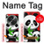 W3929 Cute Panda Eating Bamboo Hard Case and Leather Flip Case For OnePlus OPEN