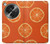 W3946 Seamless Orange Pattern Hard Case and Leather Flip Case For OnePlus OPEN