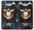 W0225 Skull Grim Reaper Hard Case and Leather Flip Case For Samsung Galaxy A05