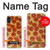 W0236 Pizza Hard Case and Leather Flip Case For Samsung Galaxy A05