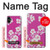 W3924 Cherry Blossom Pink Background Hard Case and Leather Flip Case For Samsung Galaxy A05