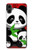 W3929 Cute Panda Eating Bamboo Hard Case and Leather Flip Case For Samsung Galaxy A05
