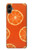 W3946 Seamless Orange Pattern Hard Case and Leather Flip Case For Samsung Galaxy A05