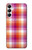 W3941 LGBT Lesbian Pride Flag Plaid Hard Case and Leather Flip Case For Samsung Galaxy A05s