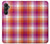 W3941 LGBT Lesbian Pride Flag Plaid Hard Case and Leather Flip Case For Samsung Galaxy A05s