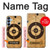 W3894 Paper Gun Shooting Target Hard Case and Leather Flip Case For Samsung Galaxy A15 5G