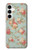 W3910 Vintage Rose Hard Case and Leather Flip Case For Samsung Galaxy A35 5G