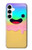 W3939 Ice Cream Cute Smile Hard Case and Leather Flip Case For Samsung Galaxy A35 5G