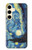 W0213 Van Gogh Starry Nights Hard Case and Leather Flip Case For Samsung Galaxy S24