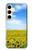 W0232 Sunflower Hard Case and Leather Flip Case For Samsung Galaxy S24