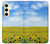 W0232 Sunflower Hard Case and Leather Flip Case For Samsung Galaxy S24