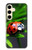 W0263 Ladybug Hard Case and Leather Flip Case For Samsung Galaxy S24