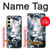 W0265 White Tiger Hard Case and Leather Flip Case For Samsung Galaxy S24