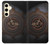 W3908 Vintage Clock Hard Case and Leather Flip Case For Samsung Galaxy S24