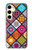 W3943 Maldalas Pattern Hard Case and Leather Flip Case For Samsung Galaxy S24