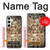 W0177 Michelangelo Chapel ceiling Hard Case and Leather Flip Case For Samsung Galaxy S24 Plus