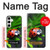 W0263 Ladybug Hard Case and Leather Flip Case For Samsung Galaxy S24 Plus
