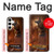 W3919 Egyptian Queen Cleopatra Anubis Hard Case and Leather Flip Case For Samsung Galaxy S24 Plus