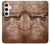 W3940 Leather Mad Face Graphic Paint Hard Case and Leather Flip Case For Samsung Galaxy S24 Plus
