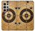 W3894 Paper Gun Shooting Target Hard Case and Leather Flip Case For Samsung Galaxy S24 Ultra