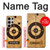 W3894 Paper Gun Shooting Target Hard Case and Leather Flip Case For Samsung Galaxy S24 Ultra