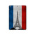 W2859 Vintage France Flag Eiffel Tower Tablet Hard Case For iPad 10.2 (2021,2020,2019), iPad 9 8 7
