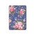 W3265 Vintage Flower Pattern Tablet Hard Case For iPad 10.2 (2021,2020,2019), iPad 9 8 7