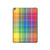 W3942 LGBTQ Rainbow Plaid Tartan Tablet Hard Case For iPad 10.2 (2021,2020,2019), iPad 9 8 7