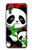 W3929 Cute Panda Eating Bamboo Hard Case and Leather Flip Case For Samsung Galaxy Xcover7