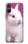 W3870 Cute Baby Bunny Hard Case and Leather Flip Case For Sony Xperia 10 VI