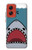 W3825 Cartoon Shark Sea Diving Hard Case and Leather Flip Case For Motorola Moto G Stylus 5G (2024)