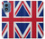 W3103 Flag of The United Kingdom Hard Case and Leather Flip Case For Motorola Moto G Play 4G (2024)