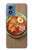 W3756 Ramen Noodles Hard Case and Leather Flip Case For Motorola Moto G Play 4G (2024)