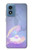 W3823 Beauty Pearl Mermaid Hard Case and Leather Flip Case For Motorola Moto G Play 4G (2024)