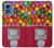 W3938 Gumball Capsule Game Graphic Hard Case and Leather Flip Case For Motorola Moto G Play 4G (2024)