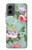 W2178 Flower Floral Art Painting Hard Case and Leather Flip Case For Motorola Moto G 5G (2024)