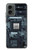 W3880 Electronic Print Hard Case and Leather Flip Case For Motorola Moto G 5G (2024)