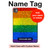 W2683 Rainbow LGBT Pride Flag Tablet Hard Case For iPad Pro 11 (2024)