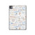 W3903 Travel Stamps Tablet Hard Case For iPad Pro 11 (2024)