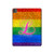 W2900 Rainbow LGBT Lesbian Pride Flag Tablet Hard Case For iPad Pro 13 (2024)