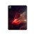 W3897 Red Nebula Space Tablet Hard Case For iPad Pro 13 (2024)