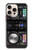 W3931 DJ Mixer Graphic Paint Hard Case and Leather Flip Case For iPhone 16 pro