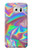 W3597 Holographic Photo Printed Hard Case and Leather Flip Case For Samsung Galaxy S6