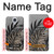 W3692 Gray Black Palm Leaves Hard Case and Leather Flip Case For Samsung Galaxy S4