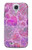 W3710 Pink Love Heart Hard Case and Leather Flip Case For Samsung Galaxy S4