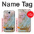 W3717 Rose Gold Blue Pastel Marble Graphic Printed Hard Case and Leather Flip Case For Samsung Galaxy S4