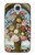 W3749 Vase of Flowers Hard Case and Leather Flip Case For Samsung Galaxy S4