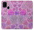 W3710 Pink Love Heart Hard Case and Leather Flip Case For Samsung Galaxy M31