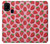 W3719 Strawberry Pattern Hard Case and Leather Flip Case For Samsung Galaxy M31