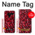 W3757 Pomegranate Hard Case and Leather Flip Case For LG V50, LG V50 ThinQ 5G